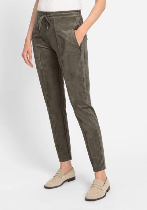 Olsen Trousers Casual Cropped
