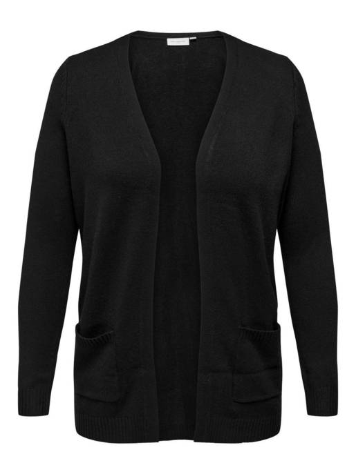 ONLY Carmakoma CARESLY L/S OPEN CARDIGAN KNT NOOS