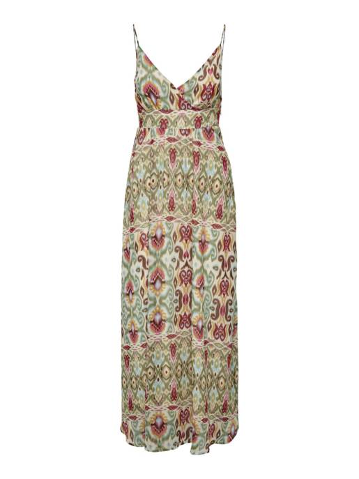 ONLY ONLASTA LIFE STRAP VNECK ANKEL DRESS PTM