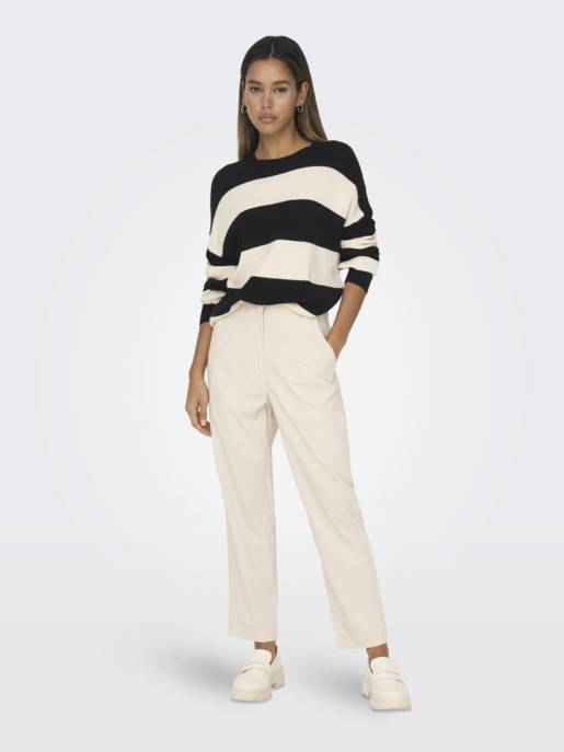 ONLY ONLATIA L/S STRIPE PULLOVER CC KNT