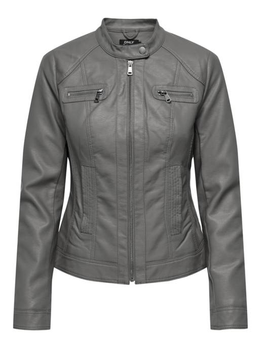 ONLY ONLBANDIT FAUX LEATHER BIKER OTW NO