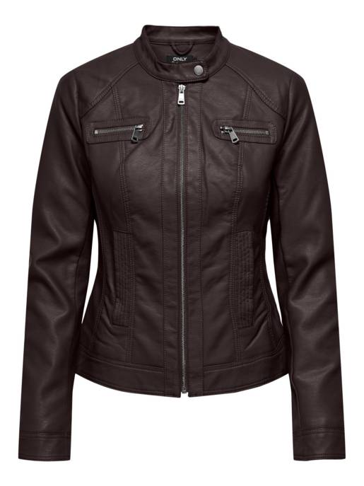 ONLY ONLBANDIT FAUX LEATHER BIKER OTW NO