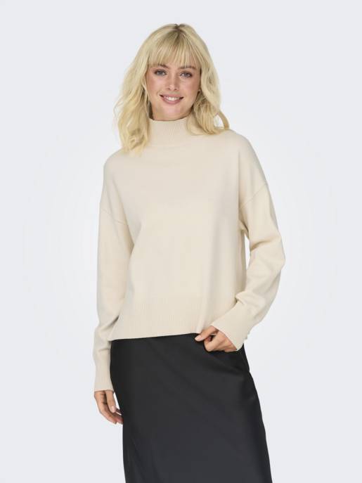 ONLY ONLBARI L/S HIGHNECK KNT NOOS