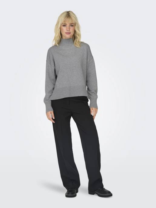 ONLY ONLBARI L/S HIGHNECK KNT NOOS