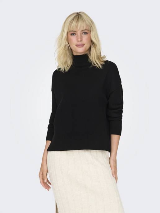 ONLY ONLBARI L/S HIGHNECK KNT NOOS