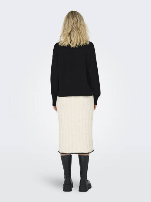 ONLY ONLBARI L/S HIGHNECK KNT NOOS
