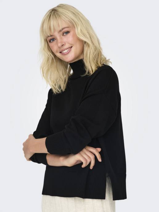 ONLY ONLBARI L/S HIGHNECK KNT NOOS
