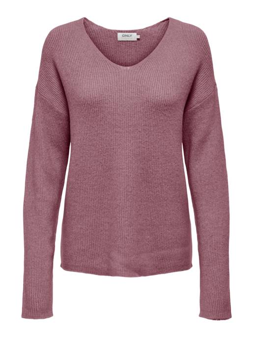 ONLY ONLCAMILLA V-NECK L/S PULLOVER KNT