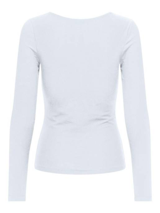 ONLY ONLCHOICE L/S 2-WAY OVAL NECK TOPBOX JRS