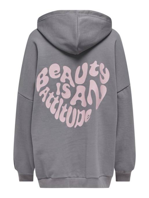 ONLY ONLDAZE L/S OVERSIZE HOOD CS SWT