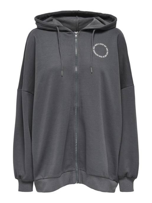 ONLY ONLDAZE L/S OVERSIZE ZIP HOOD CS SW