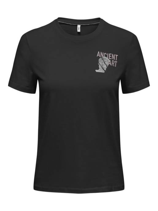 ONLY ONLELLA LIFE REG S/S SCULPTURE TOP JRS