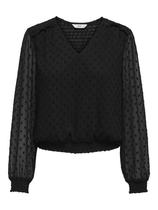 ONLY ONLELMIRA LIFE NEW DOBBY L/S TOP WV
