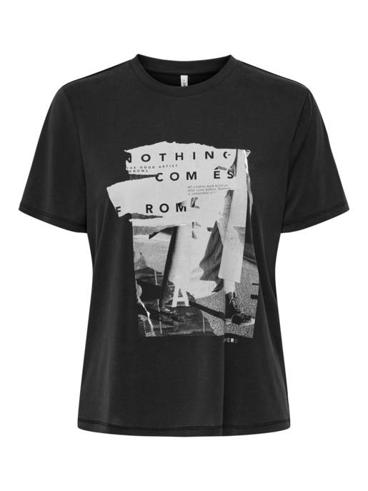 ONLY ONLFREE LIFE REG S/S LEAF TOP BOX J