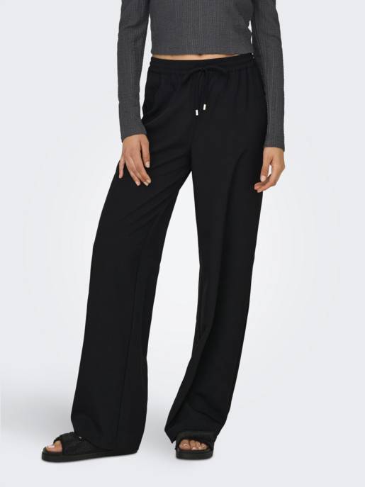 ONLY ONLGINNY HW WIDE PULL-UP PANT OY PN