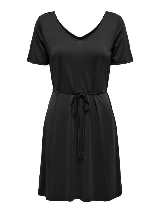 ONLY ONLHANNAH S/S V-NECK DRESS JRS