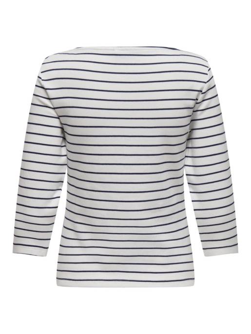 ONLY ONLIBI 3/4 SLEEVE TOP CC SWT