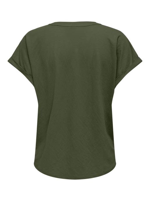 ONLY ONLJANY S/S V-NECK TOP JRS