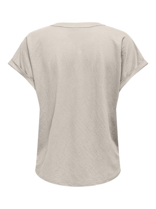 ONLY ONLJANY S/S V-NECK TOP JRS