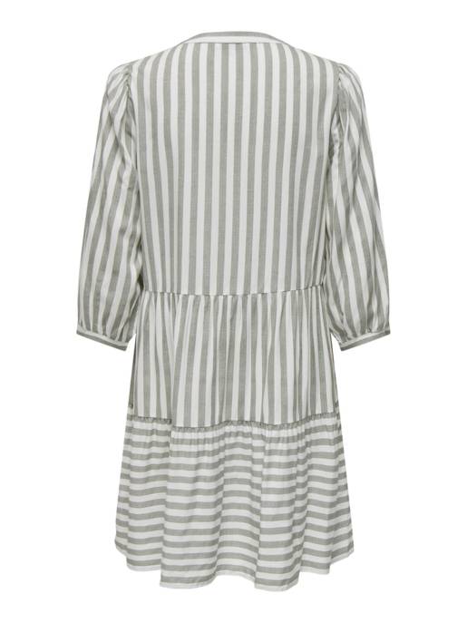 ONLY ONLKAYA 3/4 PUFF SHORT DRESS WVN NOOS