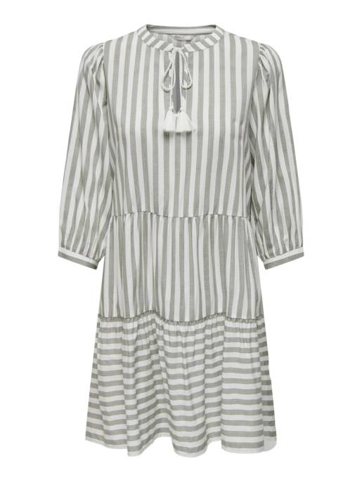 ONLY ONLKAYA 3/4 PUFF SHORT DRESS WVN NOOS