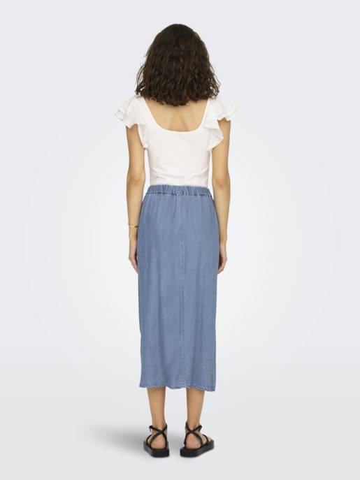 ONLY ONLLAIA HW MIDI DNM SKIRT QYT