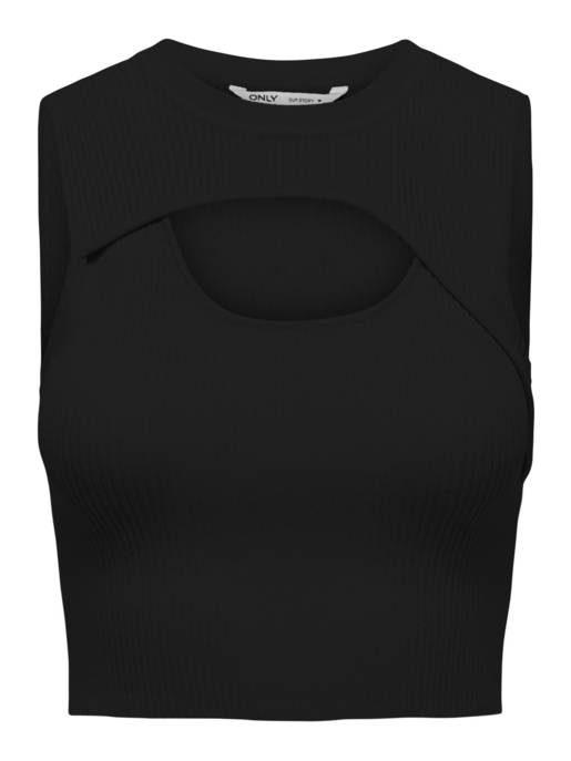 ONLY ONLLIZAN SL PEEK A BOO O-NECK KNT