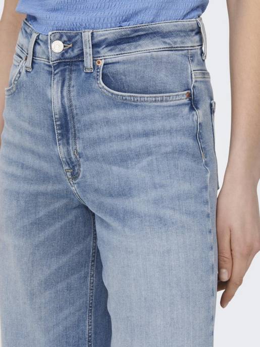 ONLY ONLMADISON BLUSH HW WIDE DNM CRO371 NOOS