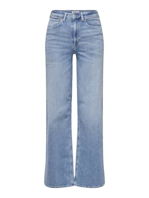 ONLY ONLMADISON BLUSH HW WIDE DNM CRO371 NOOS