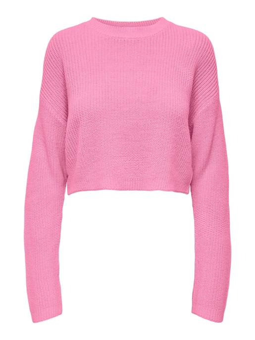ONLY ONLMALAVI L/S CROPPED PULLOVER KNT