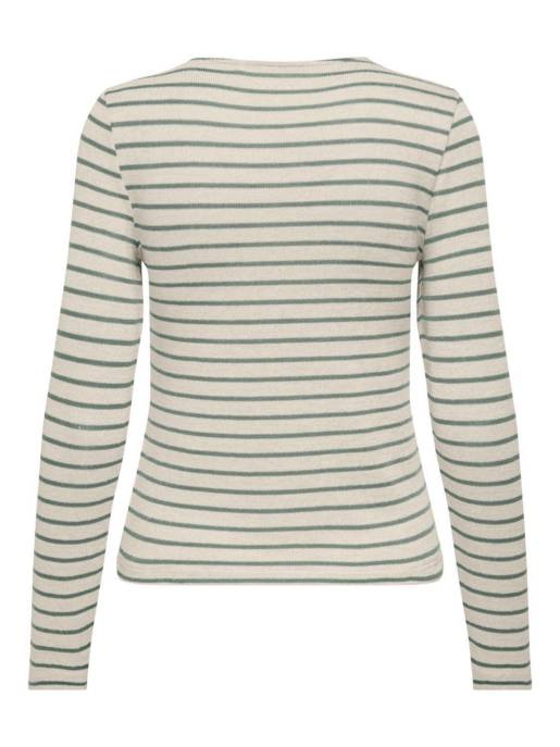 ONLY ONLMANU LIFE L/S U-NECK TOP CC JRS