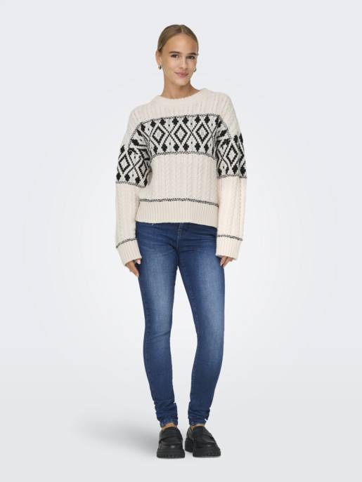 ONLY ONLMARENT L/S PULLOVER KNT NOOS