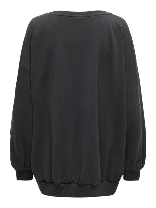 ONLY ONLMELANIE L/S GRAFIT O-NECK BOX UB