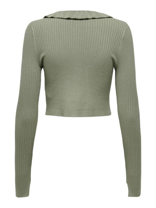 ONLY ONLMILA LS SHORT RUFFLE CARDIGAN KNT