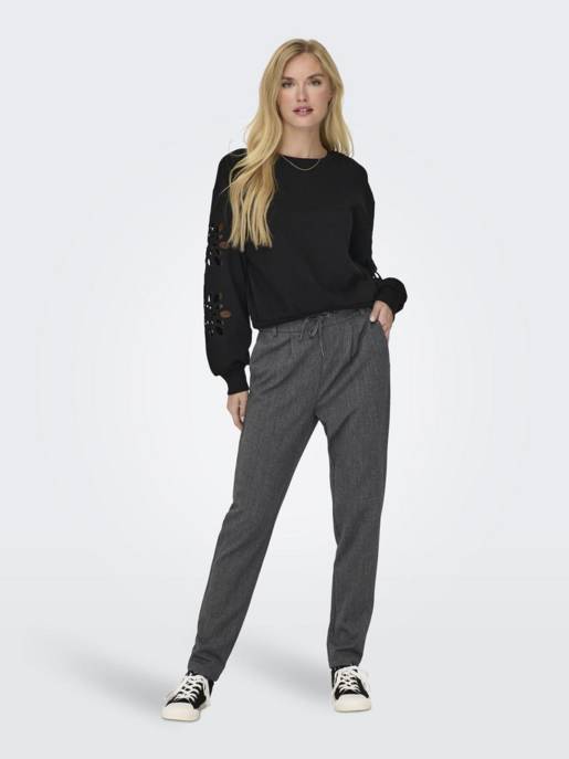 ONLY ONLPOPTRASH-ELISE EASY MELANGE PANT