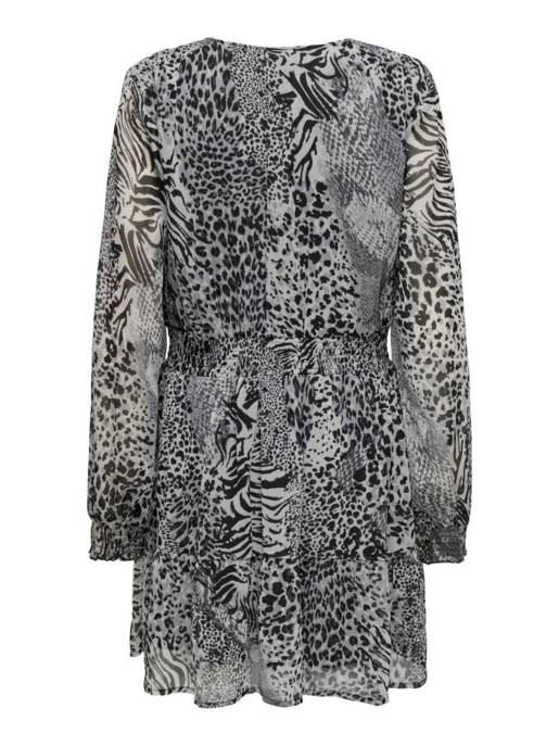 ONLY ONLRIA LIFE L/S V-NECK DRESS PTM