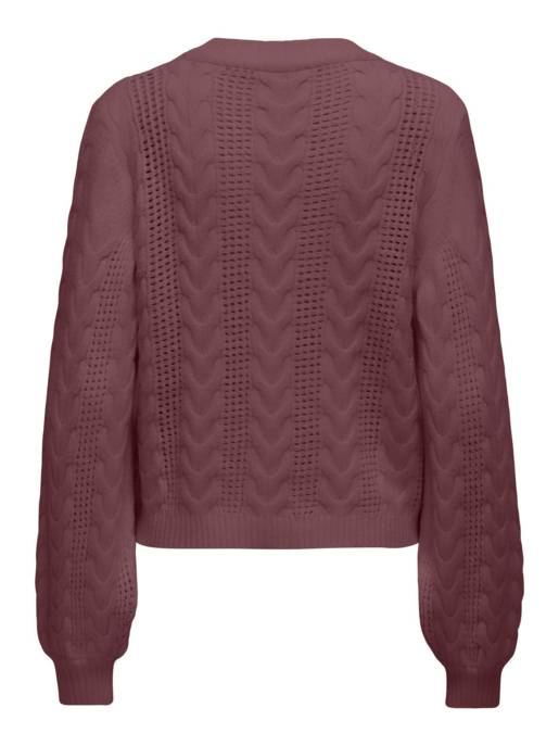 ONLY ONLRUBINA LS CABLE O-NECK NCA KNT