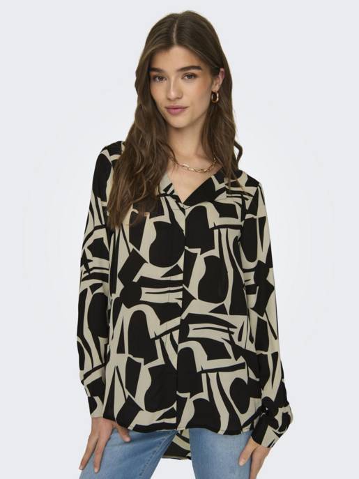 ONLY ONLTIANA LIFE L/S LOOSE SHIRT PTM