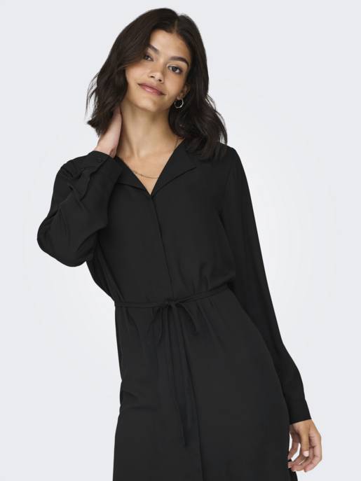 ONLY ONLTIANA LIFE L/S SHIRT DRESS PTM