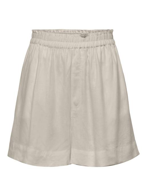 ONLY ONLTOKYO HW LINEN BLEND SHORTS PNT