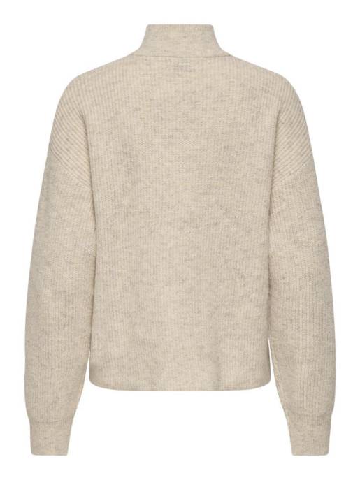 ONLY ONLTOKYO L/S ZIP CARDIGAN KNT