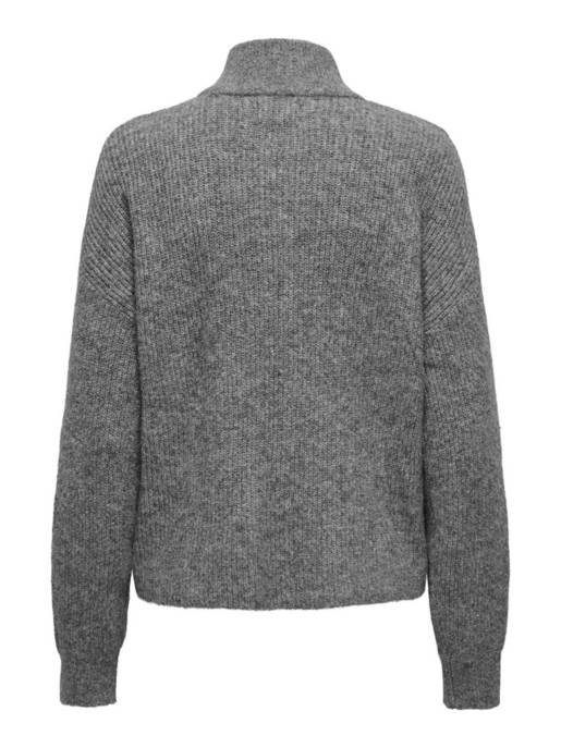 ONLY ONLTOKYO L/S ZIP CARDIGAN KNT