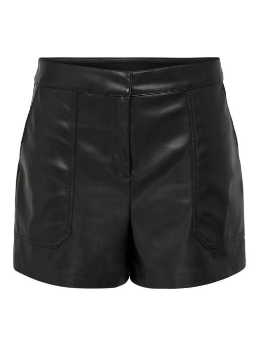 ONLY ONLTRICIA FAUX LEATHER SHORTS OTW N