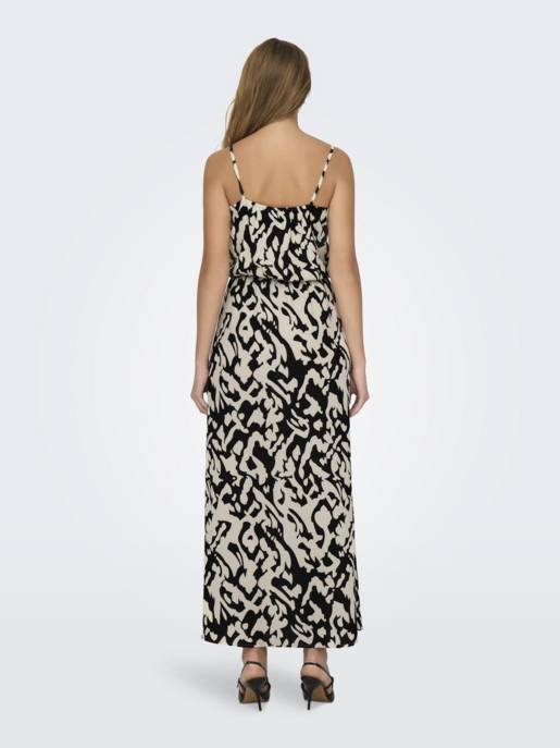ONLY ONLWINNER S/L MAXI DRESS NOOS PTM