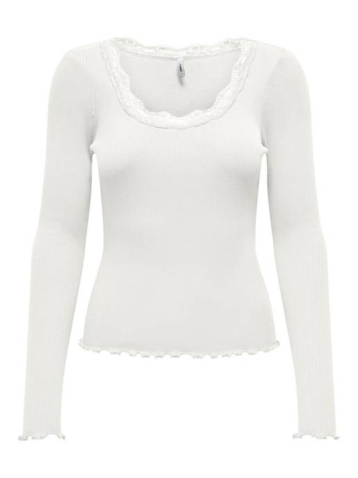 ONLY ONLXENA L/S O-NECK TOP BOX JRS
