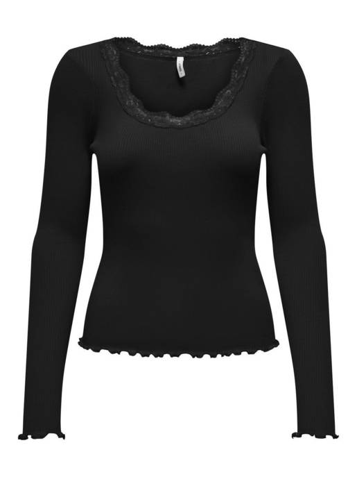 ONLY ONLXENA L/S O-NECK TOP BOX JRS