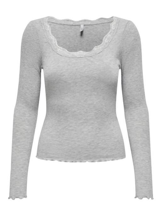 ONLY ONLXENA L/S O-NECK TOP BOX JRS