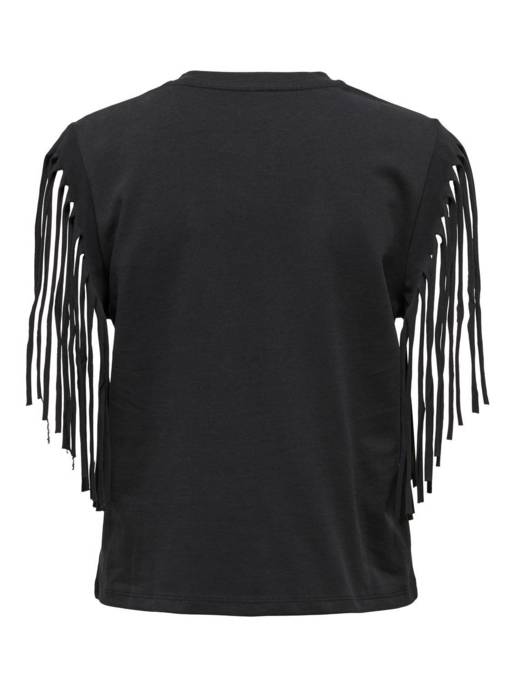 ONLY ONLZINNA S/S FRINGE TOP BOX JRS
