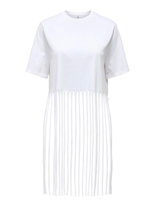 ONLY ONLZINNA S/S FRINGE TOP BOX JRS