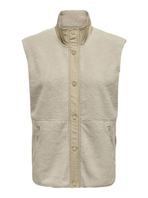 ONLY PLAY ONPFLY HN BUTTON TEDDY WAISTCOAT